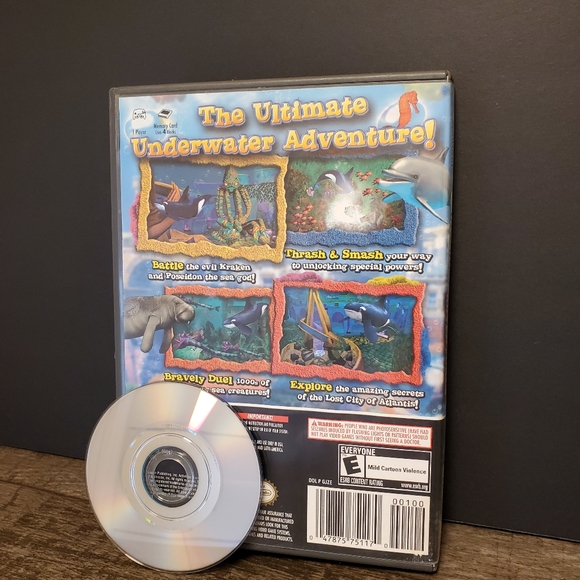 SeaWorld: Shamu's Deep Sea Adventures (Nintendo GameCube, 2005) - Picture 2 of 2